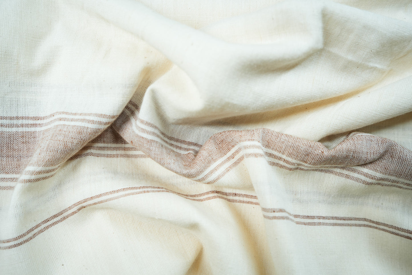 Natural Dye Dhoti - Arakku Border