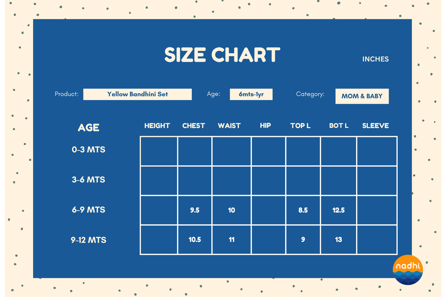 Yellow Bandhini festive girl baby cotton lehenga set