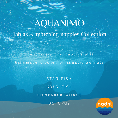 AQUANIMO - Kinomo Jabla and nappy sets in Aquatic theme