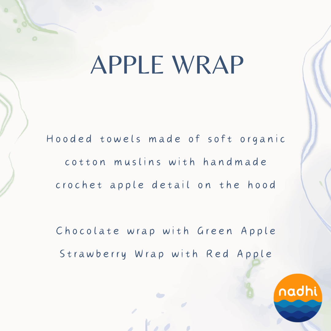 APPLE WRAP - Hooded Muslin Towels
