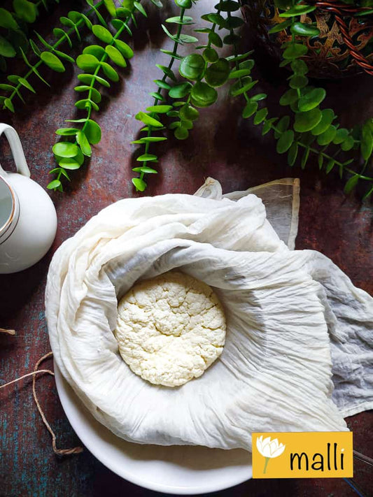 Handwoven Premium Cotton Kitchen Squares | 80s Count Dye-Free Cheesecloth for Paneer & Steaming