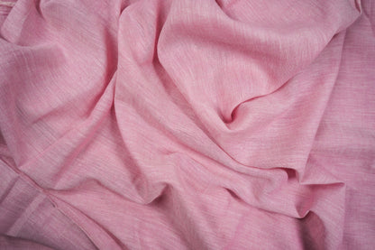 Dusky Pink Muslin Chambray