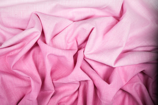 Dusky pink - white ombre