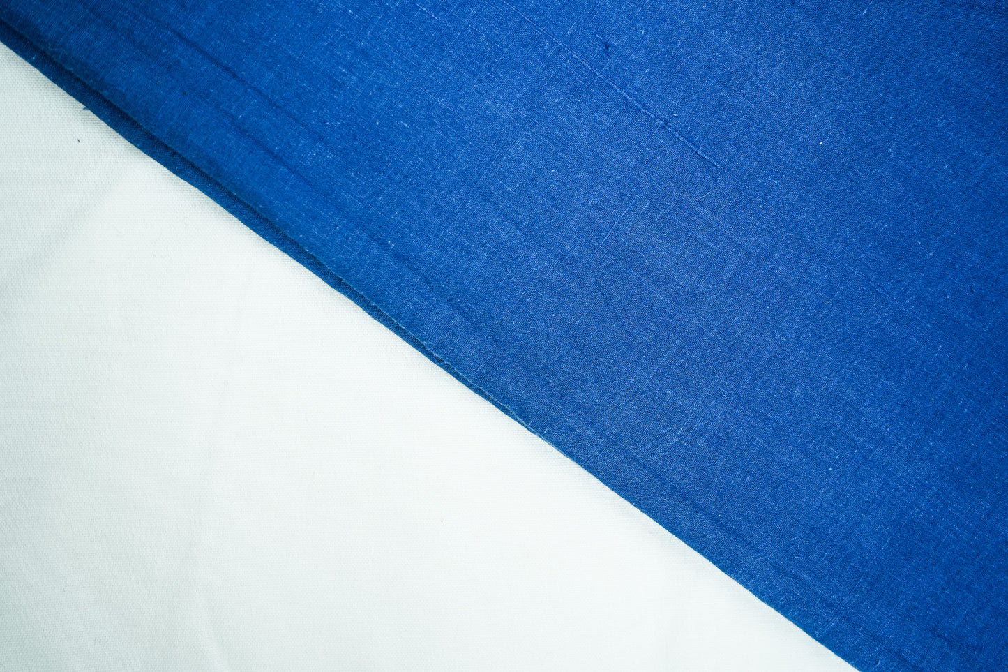 Pure indigo fabric