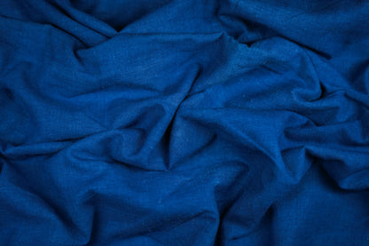 Pure indigo fabric