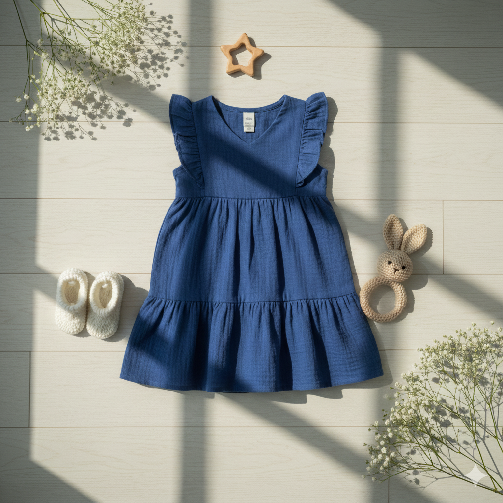 Pure indigo fabric - 3 meter